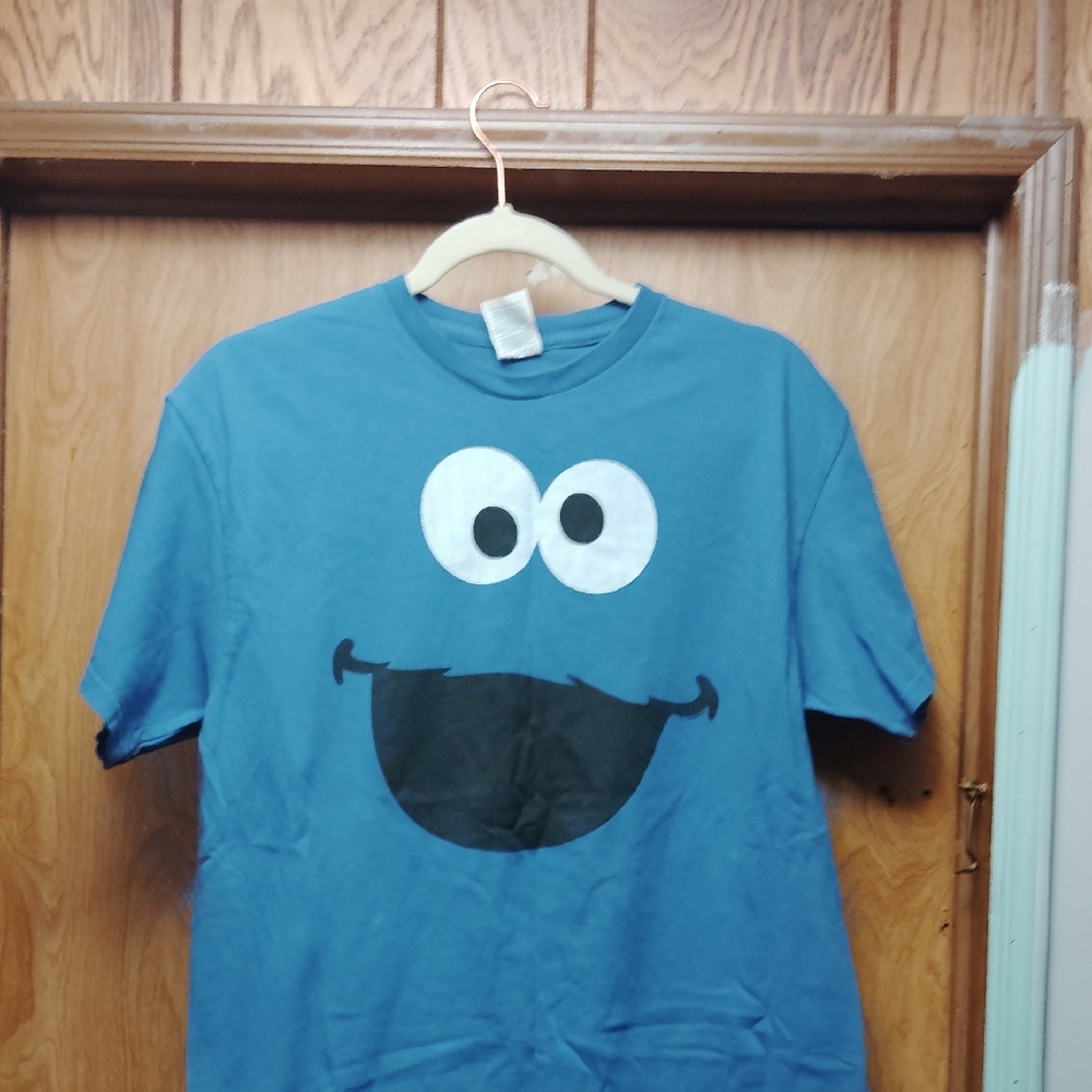 Sesame Street Blue Cookie Monster Tee